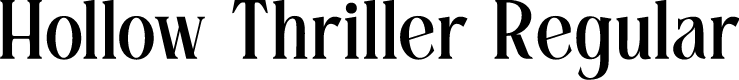 Hollow Thriller Regular