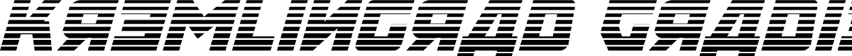 Kremlingrad Gradient Italic