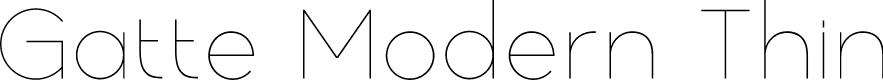 Gatte Modern Thin
