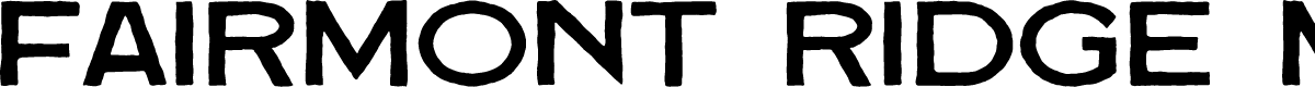 Fairmont Ridge Medium Sans Demo