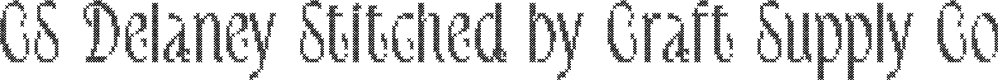 CS Delaney Stitched Regular Demo