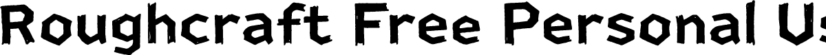 Roughcraft Free Personal Use Rg