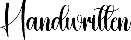 Handwritten