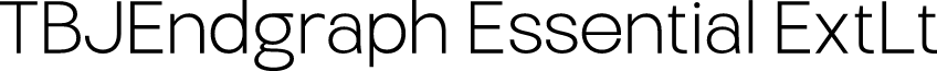 TBJEndgraph Essential ExtLt