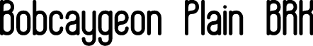 Bobcaygeon Plain BRK