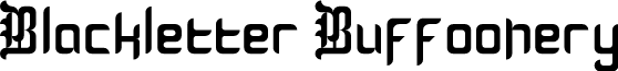 Blackletter Buffoonery