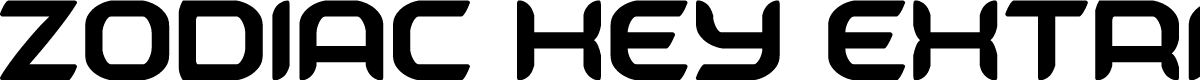 Zodiac Key Extra-Condensed