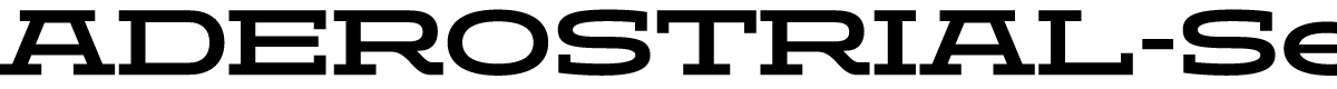 ADEROSTRIAL-SemiBoldExpanded