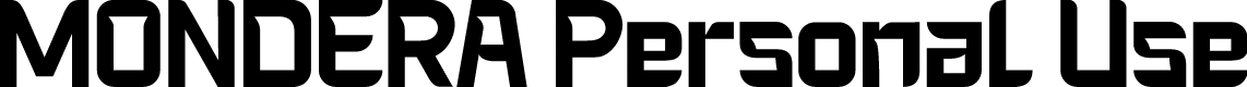 MONDERA Personal Use