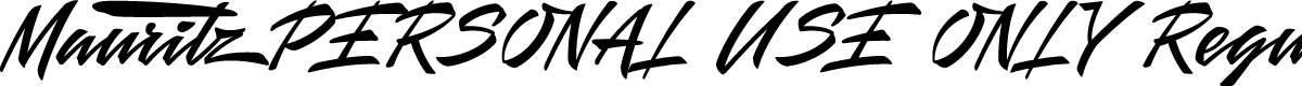 Mauritz PERSONAL USE ONLY Regular