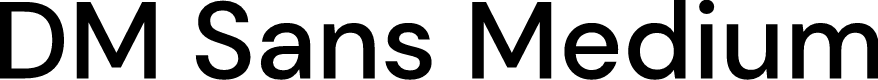 DM Sans Medium