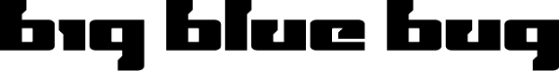 Big Blue Bug