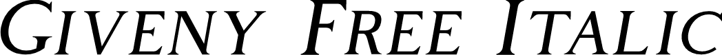 Giveny Free Italic