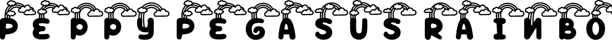 Peppy Pegasus Rainbow