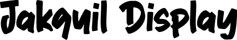 Jakquil Display