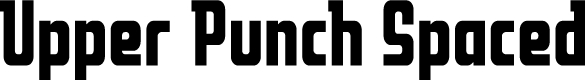 Upper Punch Spaced