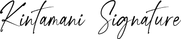 Bangli Kintamani Signature