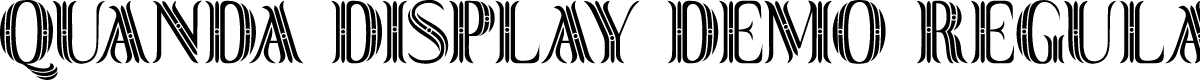 QUANDA DISPLAY DEMO Regular