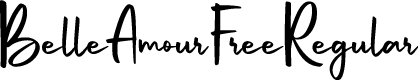 BelleAmourFree-Regular
