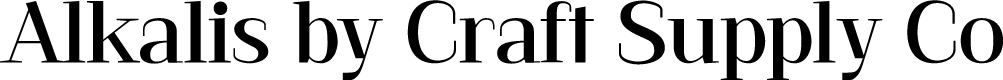 Alkalis Demo Regular
