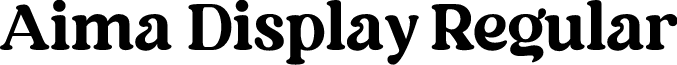 Aima Display Regular