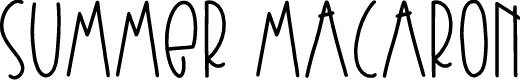 Summer Macaron