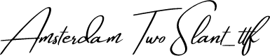 Amsterdam Two Slant_ttf