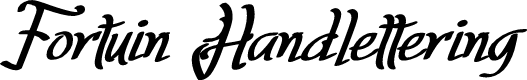 Fortuin Handlettering