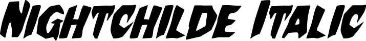 Nightchilde Italic