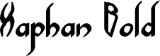Xaphan Bold