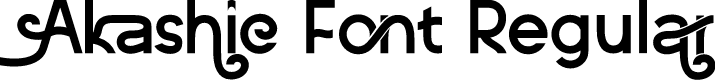 Akashic Font Regular