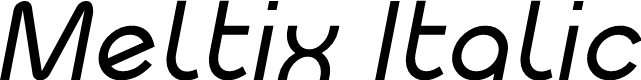 Meltix Italic Demo