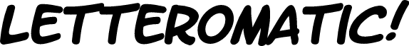LetterOMatic! Bold