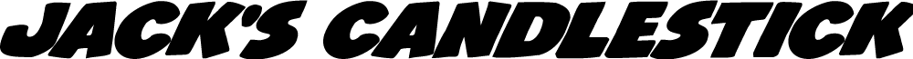 Jack's Candlestick Bold Expand