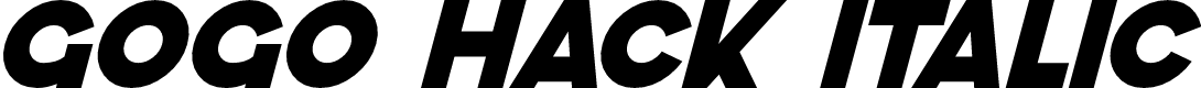 GoGo Hack Italic