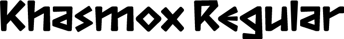 Khasmox Regular