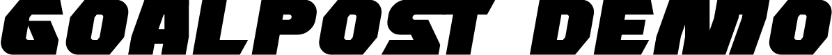Goalpost Demo