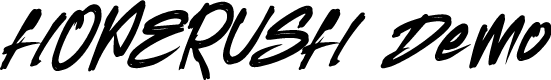 HOPERUSH Demo