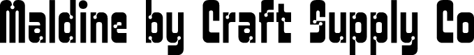 Maldine Demo Regular