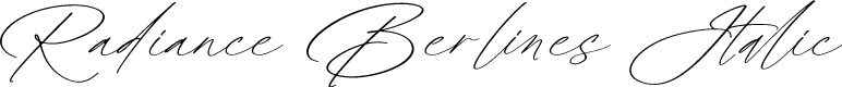 Radiance Berlines Italic