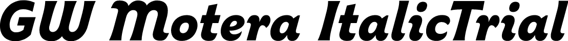 GW Motera Italic-Trial