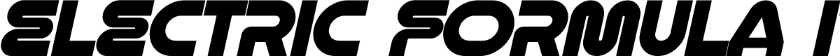 Electric Formula Italic