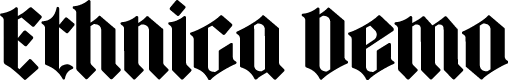Ethnica Demo