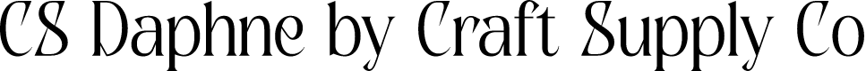 CS Daphne Regular Demo