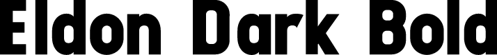 Eldon Dark Bold