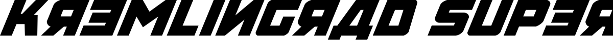 Kremlingrad Super-Italic