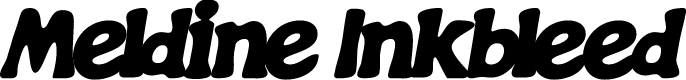 Meldine Inkbleed