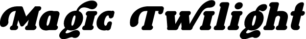 Magic Twilight Italic