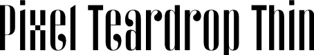 ST Pixel Teardrop DEMO Thin