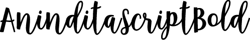 AninditaScriptBold